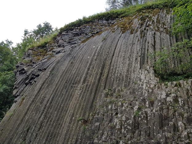 The Kamenný Vodopád formation.