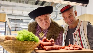 Slovakia’s most famous shepherds do not herd sheep. They sell food.