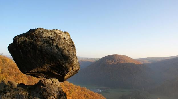 Čertova Skala near Budča