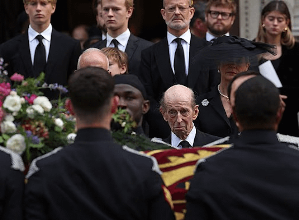 The Funeral Service for The Duchess of Kent