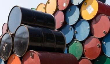 Oil barrels