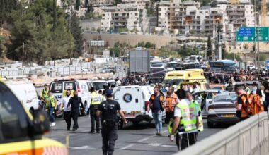 At least 6 killed in shooting attack at Jerusalem bus stop, Israeli officials say