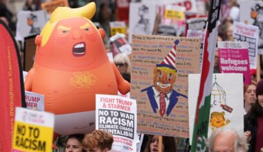 British protesters say ‘No to racism, no to Trump’ | Donald Trump News