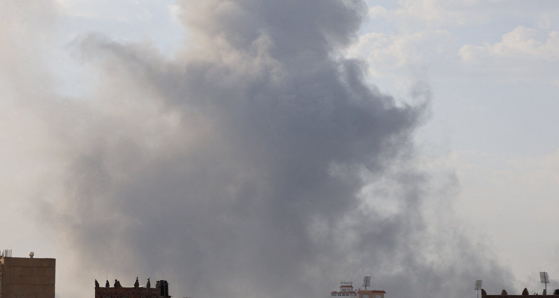 Israeli strikes pound Yemen’s capital as Houthi leader decries Gaza war | Houthis News