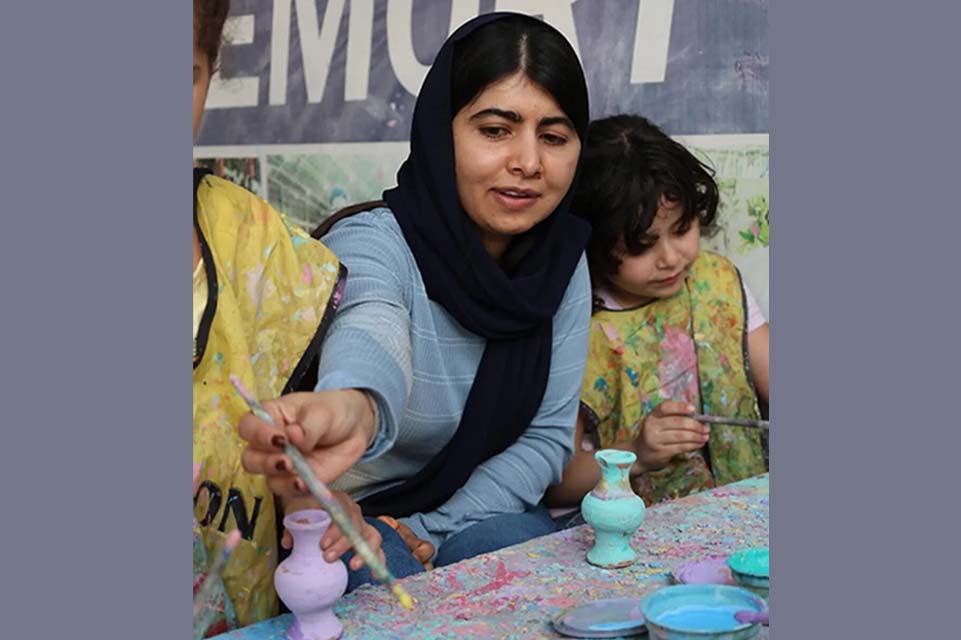 Malala pledges $100,000 to help Palestinian refugees in Gaza and Egypt