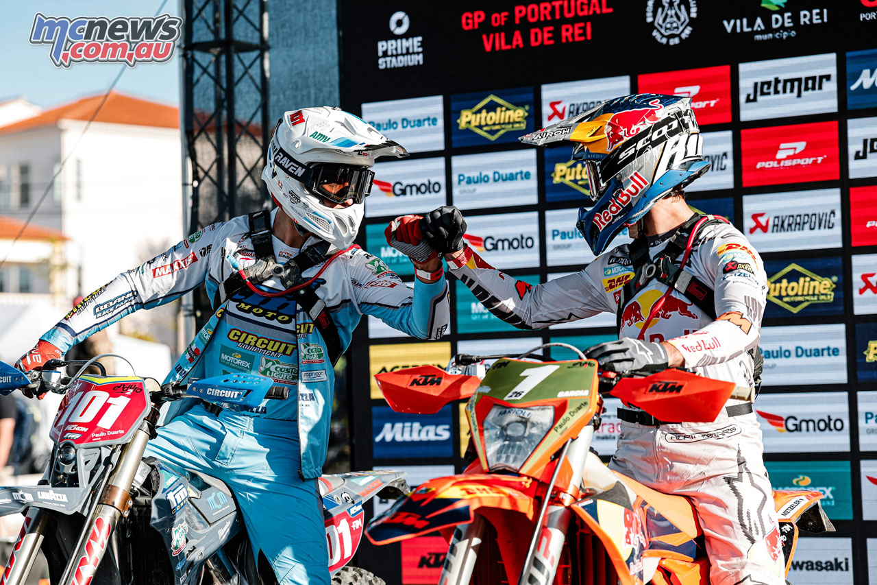 Garcia and Verona share EnduroGP of Portugal wins