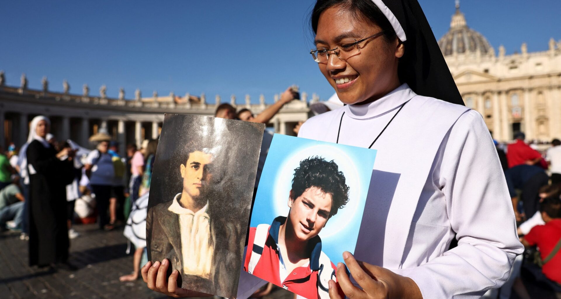 On the ground for the canonization of Saints Acutis and Frassati: Crowds, communion and Cheez-Its