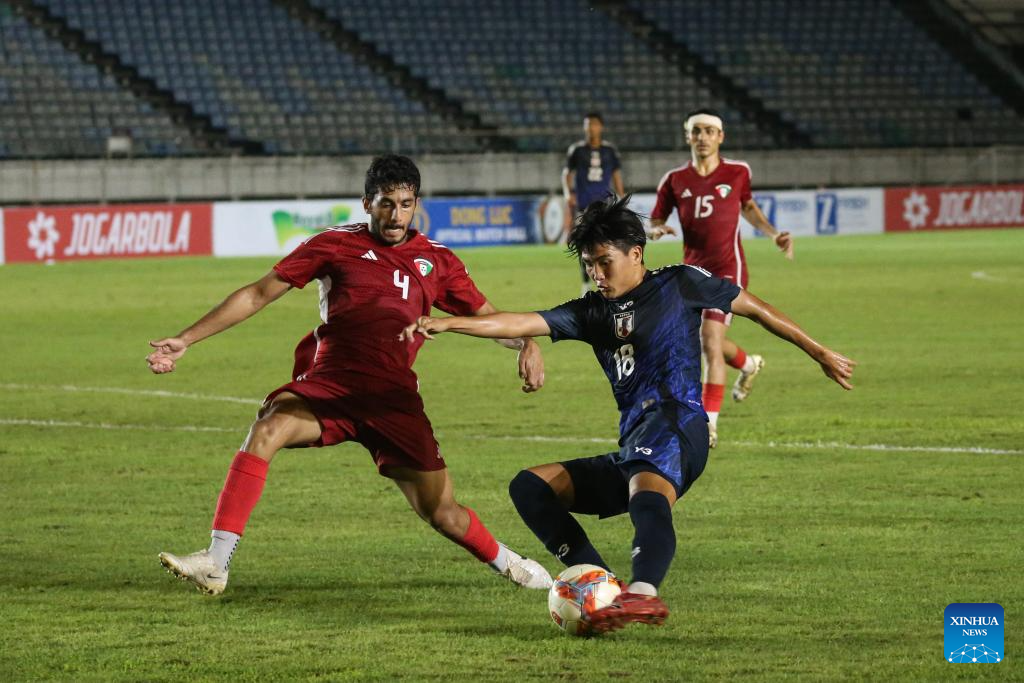 AFC U23 Asian Cup Qualifiers Group B football match: Japan vs. Kuwait-Xinhua
