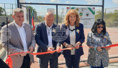 Vice President Iotova Opens Multifunctional Sports Ground in Taraclia, Moldova