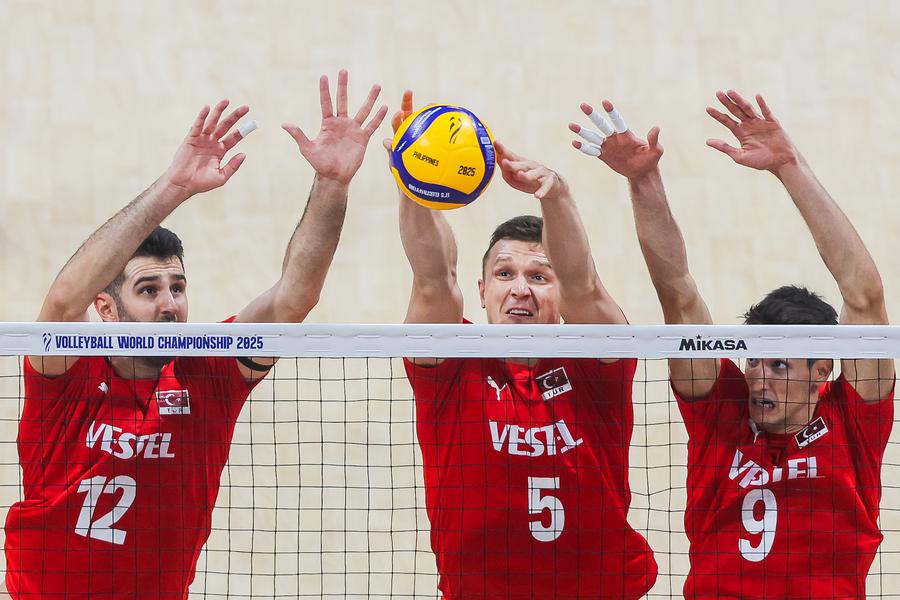 Türkiye, Poland reach quarterfinals at men's volleyball worlds-Xinhua