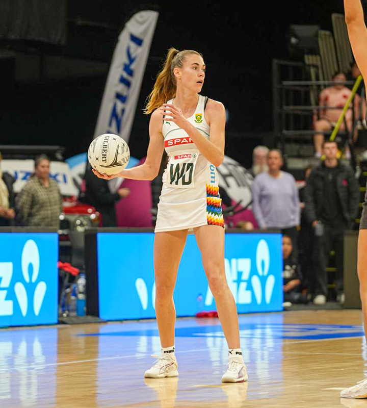 Wing Defence Jamie van Wyk pictured in action. The second test will be played on Wednesday in Napier, with the final test in Invercargill on Sunday.