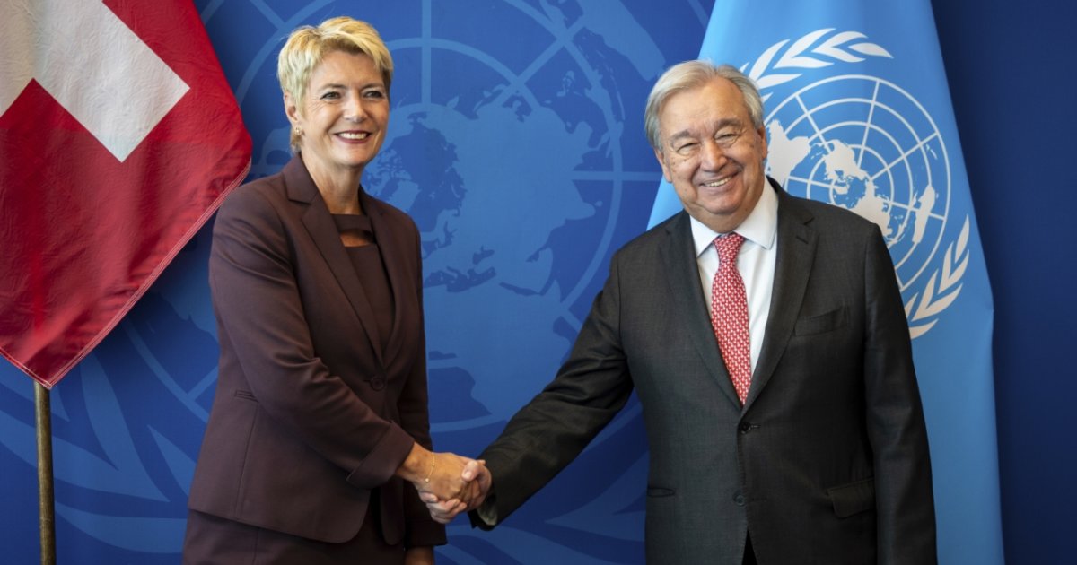 Karin Keller-Sutter plaide pour l'égalité des sexes à l'ONU