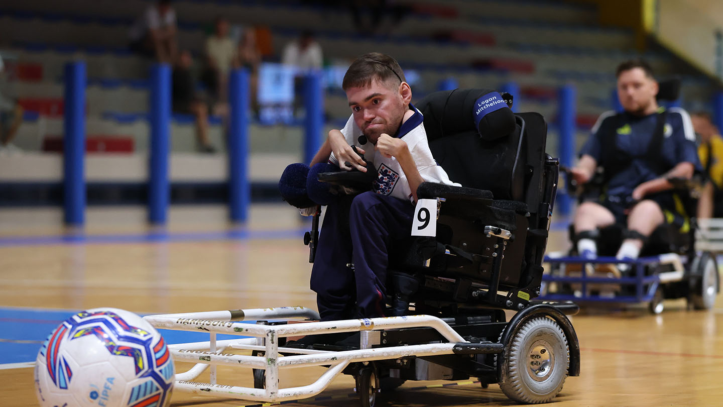 Report: Denmark 0-1 England Powerchair