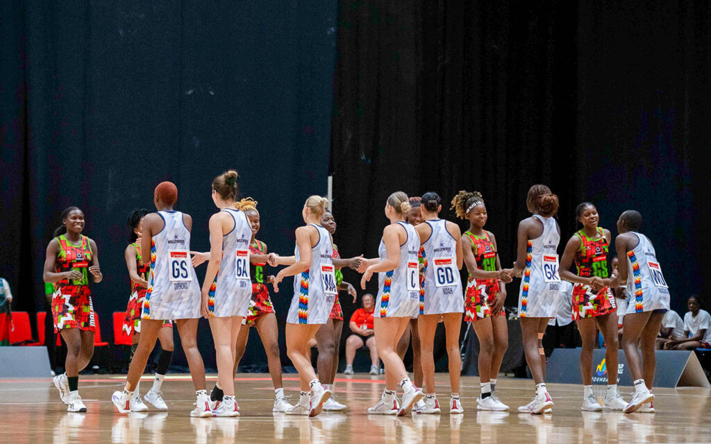 The Spar Baby Proteas have put themselves into Pool D’s pole position with the key win over African arch-rivals Malawi on Tuesday, setting themselves up to lead Pool D with a win in their final group stage match against Fiji on Wednesday, 24 September 2025. All Photos: World Netball and Netball World Cup