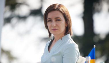 Maia Sandu at Batumi International Conference, on 19 July 2021