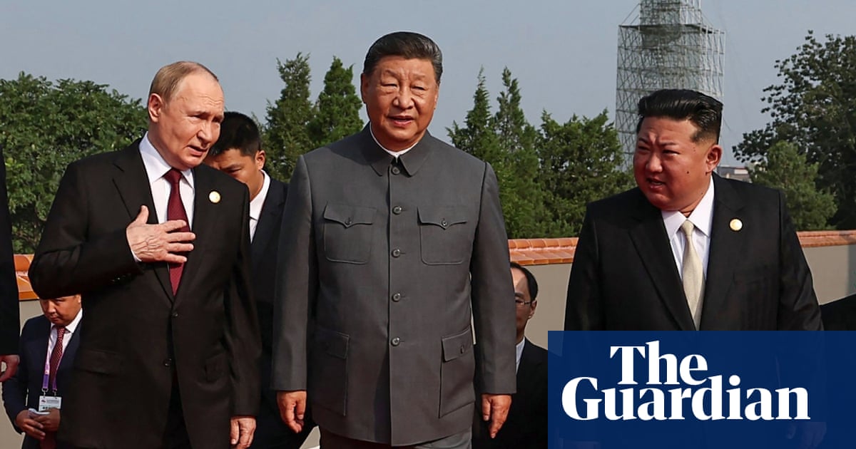 Xi, Putin and Kim: behind the choreographed image that could symbolise a shift in the global balance of power | China