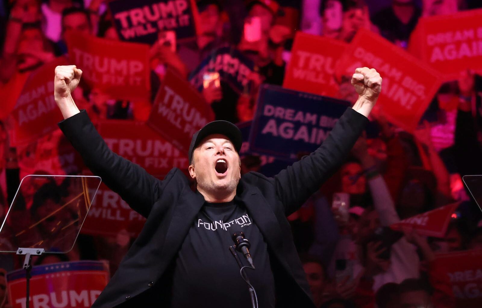 Musk: “Daddy is very much home"