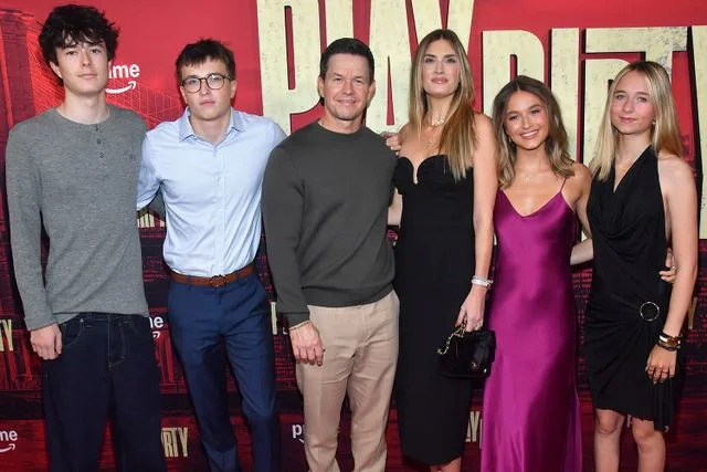 Stephen Lovekin/Shutterstock Brendan Joseph Wahlberg, Michael Wahlberg, Mark Wahlberg, Rhea Durham, Ella Rae Wahlberg and Grace Margaret Wahlberg