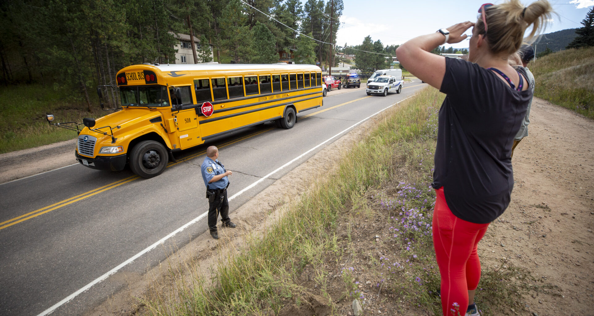 Shooting at Evergreen High School leaves three students with gunshot wounds, including the suspected shooter