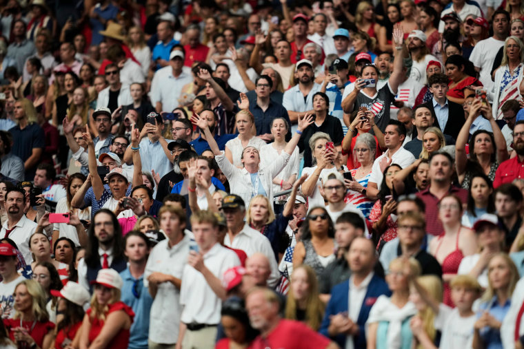 People in a crowd
