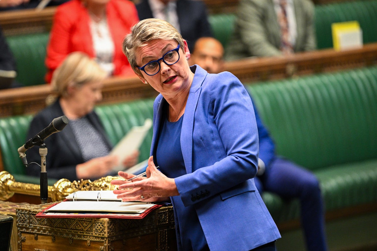 Yvette Cooper pauses new refugee family reunions in fresh asylum crackdown