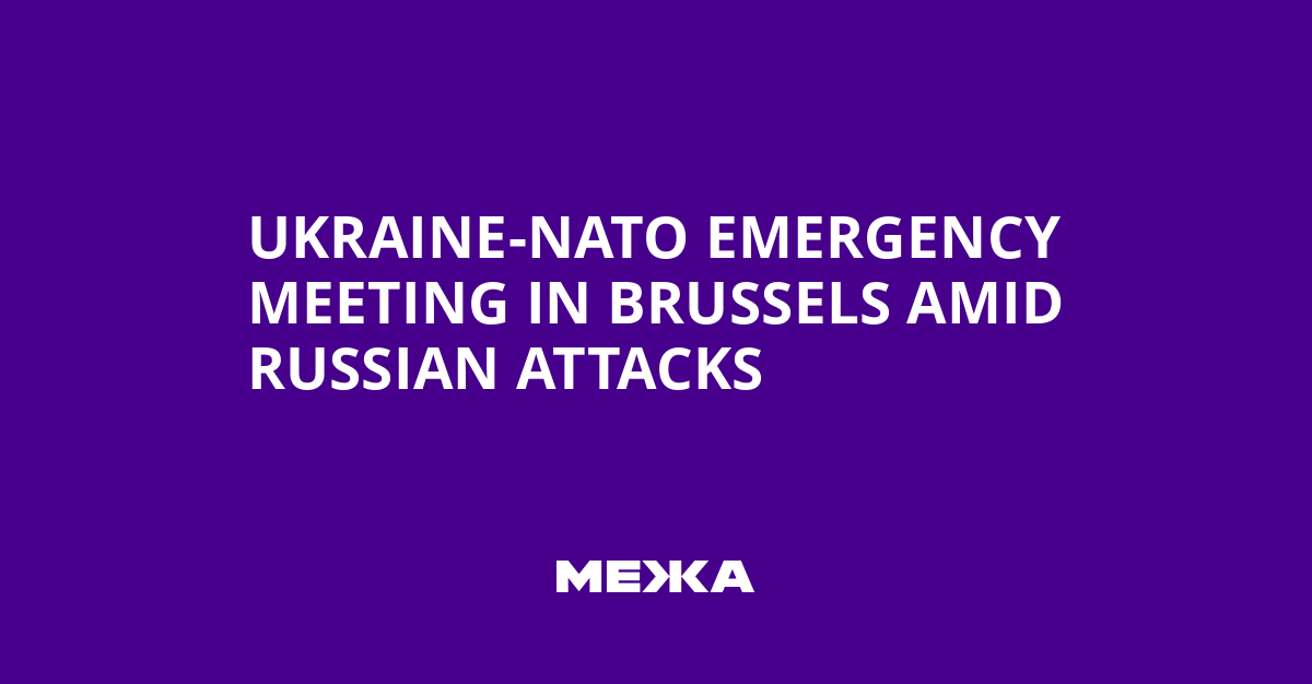 Ukraine-NATO Emergency Meeting in Brussels Amid Russian Attacks | Ukraine news