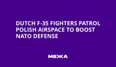 Dutch F-35 Fighters Patrol Polish Airspace to Boost NATO Defense | Ukraine news