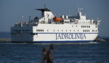 Jadrolinija Carries 9.5 Million Passengers and 2.8 Million Vehicles in First Eight Months of 2025