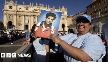 From London baptism to first millennial saint