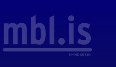 Mysterious object over Hafnarfjörður was Starlink satellites
