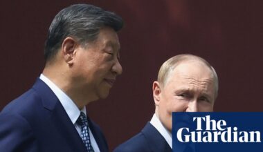 Putin hails ties with China as Kim Jong-un arrives in Beijing on eve of parade | China