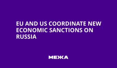 EU and US Coordinate New Economic Sanctions on Russia