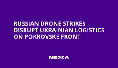 Russian Drone Strikes Disrupt Ukrainian Logistics on Pokrovske Front | Ukraine news