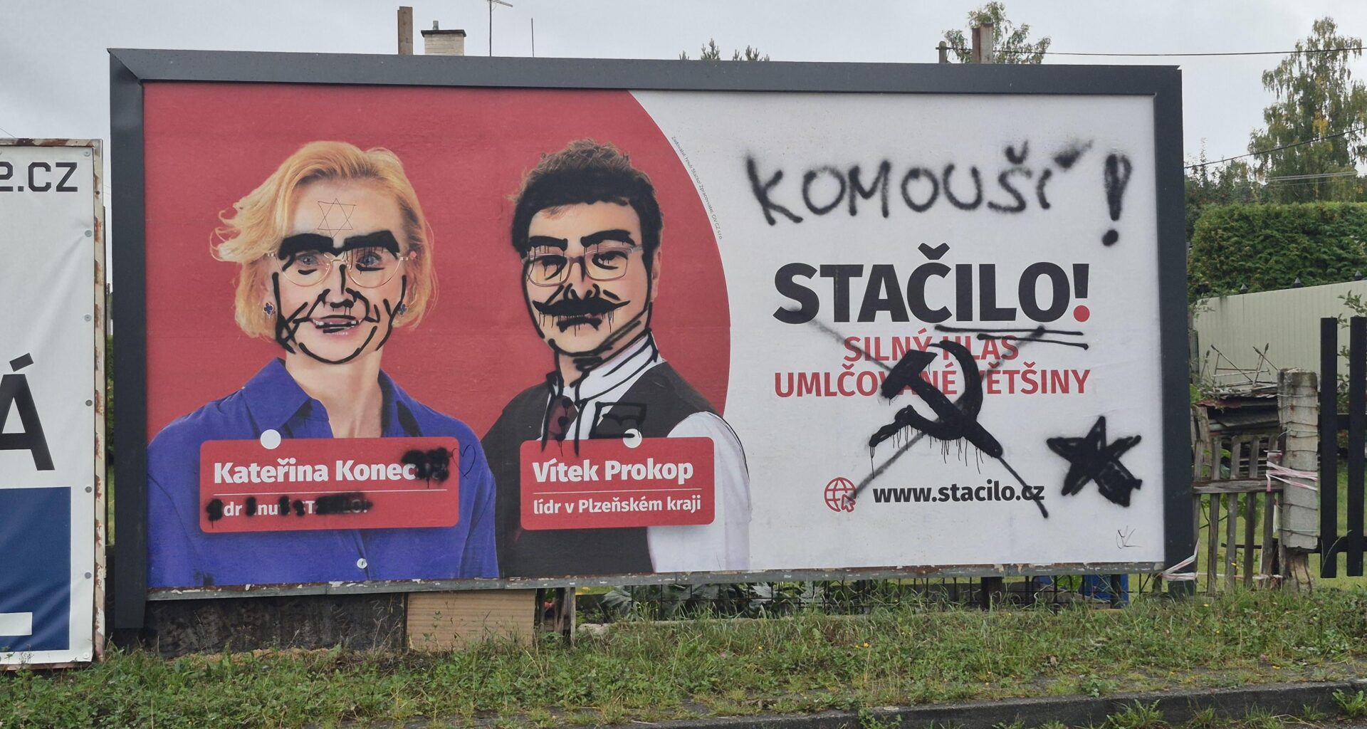 Vylepšený billboard Stačilo