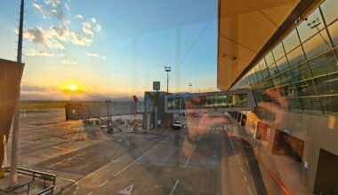 Skopje International Airport + take off from Skopje International Airport