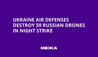 Ukraine Air Defenses Destroy 59 Russian Drones in Night Strike | Ukraine news