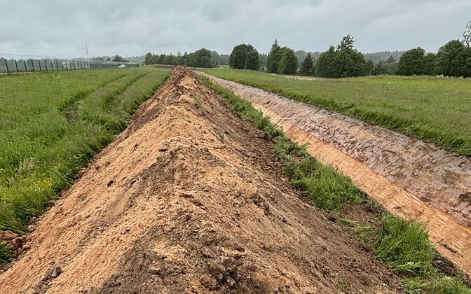 40-kilometer anti-tank ditch to be built on Estonia's southeastern border | News