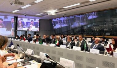 GCC and EU senior officials discuss economic partnership. – KUNA photos