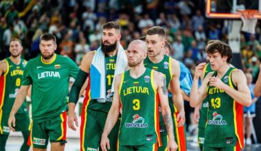 Lietuva – Švedija tiesiogiai: stebėkite pirmąsias rinktinės rungtynes be Jokubaičio