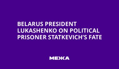 Belarus President Lukashenko on Political Prisoner Statkevich’s Fate