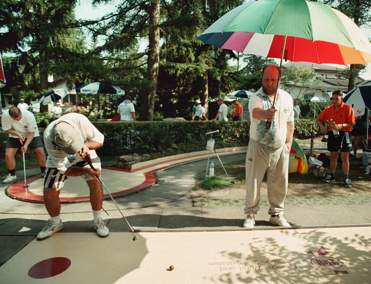 Minigolfers