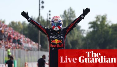 Max Verstappen wins F1’s Italian Grand Prix with dominant drive at Monza – live | Formula One