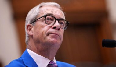 Nigel Farage labelled 'Putin-loving free speech impostor and Trump sycophant' in fiery US clash