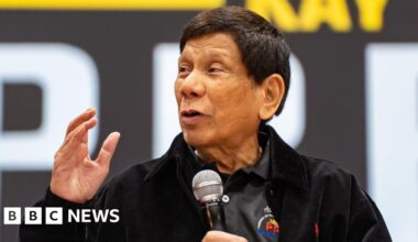 Former Philippine president Rodrigo Duterte has been charged with crimes against humanity by the International Criminal Court (ICC)