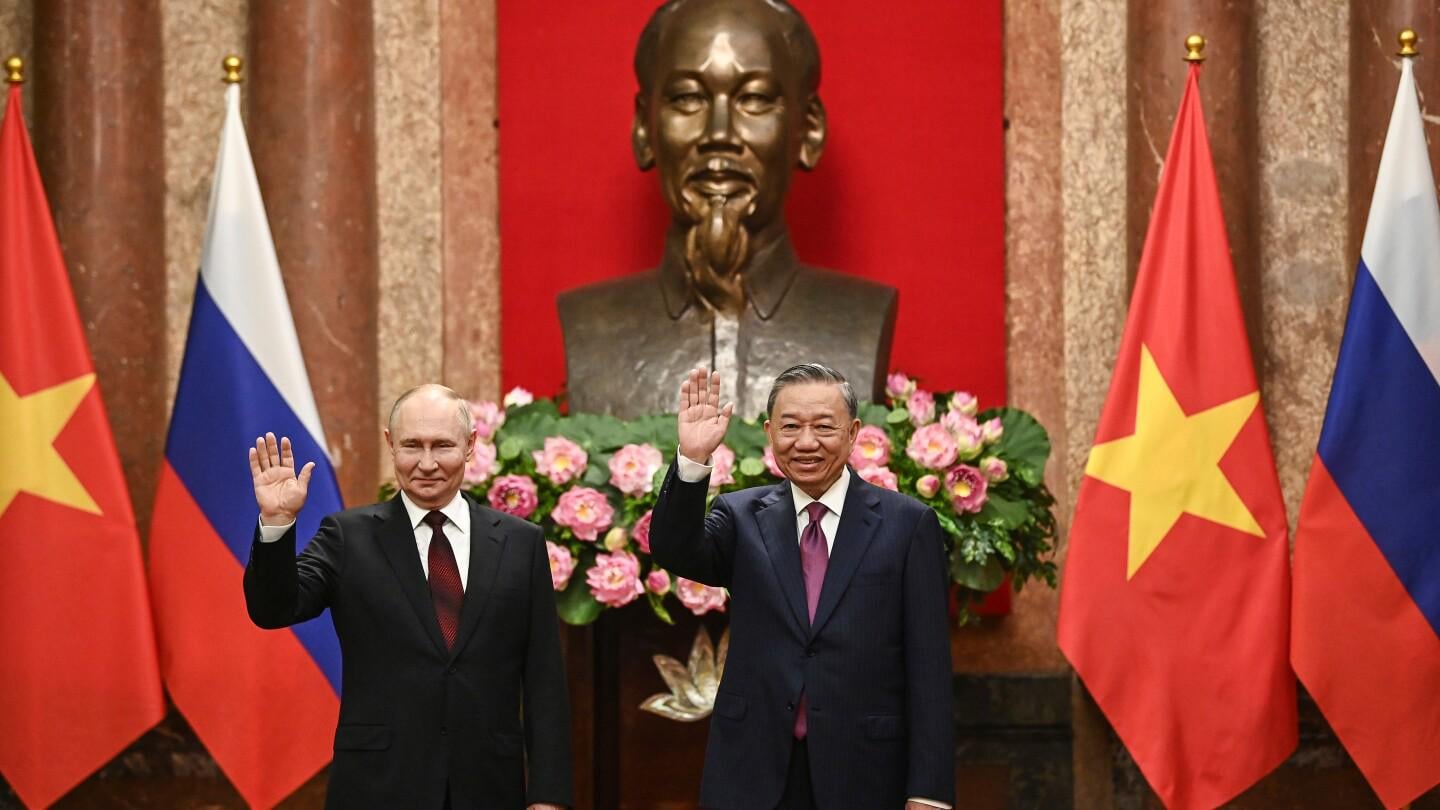 AP Exclusive: Russia, Vietnam using energy profits to avoid possible US sanctions for arms deals