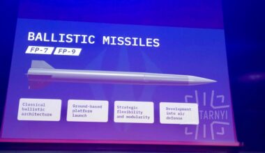Ukrainian firm behind 'Flamingo' unveils new FP-7, FP-9 ballistic missiles, air defense systems