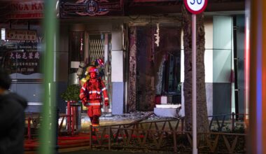 Suspicious fire at New Lynn barbershop overnight
