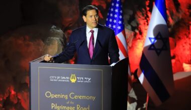Rubio visits contentious Jerusalem archaeological site, boosting Israeli claim to area