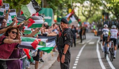 Vuelta 2025 : face aux manifestations pro-palestiniennes récurrentes sur la route, les coureurs déplorent se sentir "en danger"