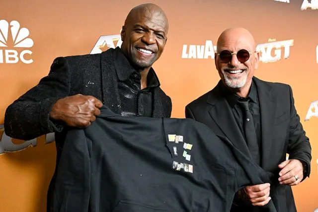 Gilbert Flores/Variety via Getty Terry Crews and Howie Mandel